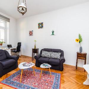 Bright and Sunny Apartment in The City CENTER!