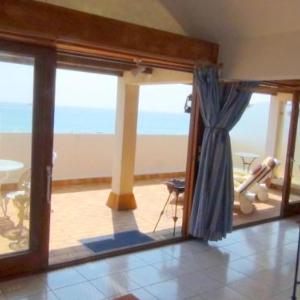 Apartment with one bedroom in Saint Cyprien with wonderful sea view and furnished balcony 200 m from the beach