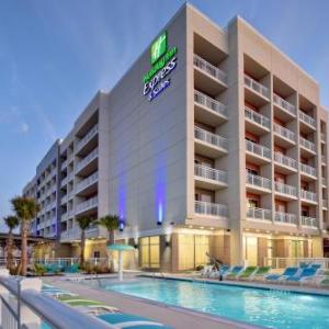 Seawall Galveston Hotels - Holiday Inn Express & Suites - Galveston Beach