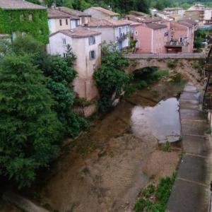 Studio in Rennes les bains with wonderful mountain view and balcony