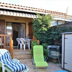 Maison 2 pièces mezzanine 6 couchages piscine tennis proche plage - Bormes-les-Mimosas - FR-1-251-273