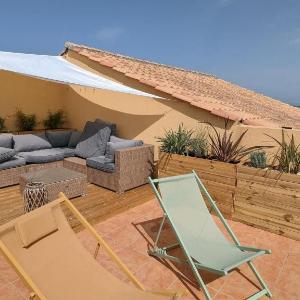 Duplex face mer avec solarium