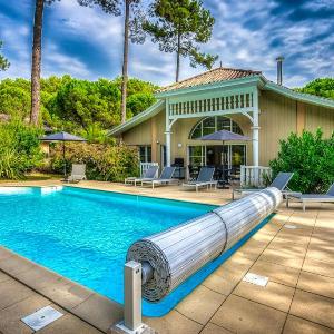Villa élégante à Lacanau + piscine