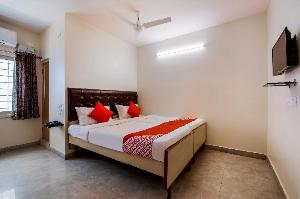 Vaccinated Staff - OYO 37146 G P Residency, Kakinada