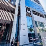 Upscale Apartment at Oval Tower Near Downtown with Balcony and Parking by Belvilla 