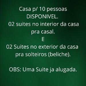 Casa para 10 pessoas