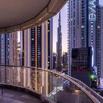 Luxury penthouse in front of Burj Khalifa Dubai