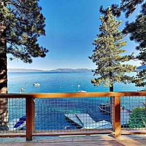 New Listing! Stunning Lakefront Chalet W/ Hot Tub Home